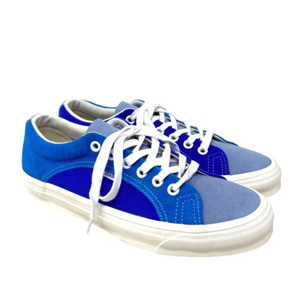 VANS OG Lampin LX Sneakers Low Suede Blue Shoes Casual Women's Size VN0A7Q4U6RE - Picture 6 of 11